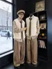 Chaleco de Punto Retro Japonés para Otoño e Invierno para Hombres y Mujeres, Estilo Universitario, Corte Holgado, Color Sólido, Chaleco Suéter Casual Unisex para Parejas