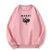 Nuevo Top de Manga Larga Estilo Americano de Nicho con Dibujos de Perros para Mujer, Sudadera Holgada Versátil Casual