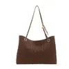 Bolso de Mujer de Alta Gama y Elegante 2026 Nuevo Versátil Bolso Tote de Gran Capacidad para el Trabajo, Bolso de Hombro de Nicho Estilo Francés