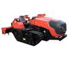 Trator de esteira off-road a diesel Shandong Zhongkai, cultivador rotativo de esteira para campo de arroz, trator de esteira