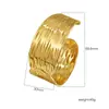 Pulseira de Aço Inoxidável de Alta Qualidade com Design Personalizado de Onda Larga Simples Europeu e Americano, Best-Seller Transfronteiriço da Amazon