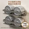 Estante de Baño Sin Taladrar, Estante de Almacenamiento de Pared para Suministros de Inodoro y Lavabo