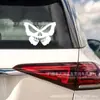 Pegatinas para Coche Mariposa Huesos Calientes Transfronterizas Patrón de Calavera Pegatinas Decorativas para Coche Maleteros Traseros de Motocicleta Calcomanías de PVC