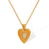 Collar con colgante de amor de estilo coreano para mujer, cadena de clavícula, estilo Ins popular en Internet, diseño de nicho.