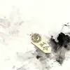 Amuleto Bagua Tai Chi em liga de zinco, talismã do meio-dia, pingente de chaveiro de carro, pingente decorativo, chaveiro de metal