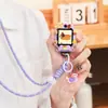 Adecuado para Lanyard de Reloj Inteligente Little Genius Z11/Q3/Z9/Z10 Cuerda Gruesa de Dibujos Animados Z6A Accesorios de Carcasa Protectora