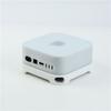2024 Apple Mac mini M4 Funda Protectora de Silicona Base de Silicona Host de Computadora Anti-rayones y Anti-caídas