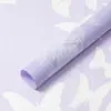 Película de Gel Danza de Mariposas al por Mayor Día de San Valentín Nuevo Papel de Regalo de Flores Impermeable Suministros para Floristerías Papel de Envoltura para Ramo Floral