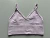 Em Estoque Amazon Mais Vendido Yoga Canelado Secagem Rápida Respirável Sexy Roupa Fitness Feminina Regata Camisola Preta