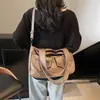 Bolso de Hombro Grande de Gran Capacidad Retro Europeo y Americano Transfronterizo 2026 Nuevo Estilo Bolso Cruzado Patchwork Bolso de Mujer Bolso Tote Simple de Cuero Suave