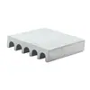 Disipador de calor de aleación de aluminio aluminio 22*22*5mm radiador de equipo electrónico chasis principal disipación de calor bloque de aluminio