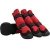 Sapatos Antiderrapantes Espessos com Forro de Fleece para Cachorros, Best-Sellers da Amazon, com Tiras Refletivas de Borracha, Botas para Cachorros à Prova de Frio para Uso Externo