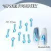 Mini Vajilla Metálica Serie Pequeña de Cocina Aleación Artificial Retro Joyería para Uñas Cuchillo Tenedor Cuchara Decoración de Uñas