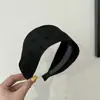 Arco de Cabelo Cinza Simples de Aba Larga Cobertura de Cabelo Feminina Aro para Topo da Cabeça Craniano Costura Aro para Lavar o Rosto Maquiagem Cavidade do Cabelo