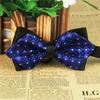 Novo em estoque gravata borboleta masculina multicolorida de poliéster para casamento casual de negócios Shengzhou fabricantes atacado de longo prazo