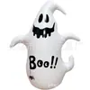 Decoração de Halloween Fantasma Inflável Balançante Papai Noel Jardim Janela Decoração de Feriado Suprimentos de Festa Adereços