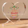 Nuevos Adornos de Manualidades Acrílicas 'Amor Nuevo' de Amazon para el Día de la Madre y Navidad, Regalos de Decoración de Escritorio
