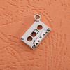 Acessórios para Joias de Liga DIY Prata Antiga Retro Música Guitarra Fone de Ouvido Acessórios Material Pingente Joias