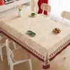 Mantel de Año Nuevo 2026 Impermeable y a Prueba de Aceite Sin Lavado Mantel Rojo Festivo Mesa de Café de Lujo Ligero Mesa de Centro de Gama Alta