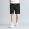 Venta directa de fábrica verano algodón puro alta gama estampado versátil deportivos exteriores holgados cómodos talla grande hasta la rodilla rectos pantalones cortos
