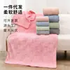 Toalla de Coralina Cuadrícula Toalla de Baño Absorbente Suave Secado Rápido Para Hombres y Mujeres Uso en Casa Estilo Nuevo No Suelta Fácilmente Toalla de Baño Engrosada