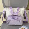 Bolso Cruzado para Estudiante de Secundaria Gato Estrella, Gran Capacidad, Ligero, Bolso Cruzado Dulce para Niña, Lindo Bolso Escolar para Clases y Tutorías