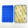Fábrica en stock al por mayor ventosa de silicona gruesa para teléfono móvil 24 ventosa cuadrada funda de cuero para teléfono móvil ventosa trasera de silicona