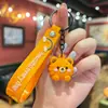 Llaveros adorables con forma de animalito, colgantes creativos de dibujos animados para bolso de pingüino y cordero pequeños