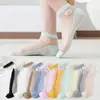 Calcetines para Mujer Calcetines de Media Pantorrilla Otoño e Invierno Media Pantorrilla Medias de Moda Ropa Exterior Deportivos Pierna Larga Mujer Rayados Bloque de Color Calcetines para Mujer Zhuji