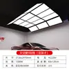 Luz Honeycomb Especializada para Lavado de Autos, Impermeable Belleza Automotriz Limpieza Sin Polvo Luz de Estación de Trabajo de Nueve Rejillas, Luz Circular de Techo para Taller de Reparación