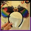 Diademas de Halloween transfronterizas para eventos divertidos, sesiones de fotos, accesorios de cosplay de disfraces, sombreros brillantes, gafas, diademas y pinzas para el cabello