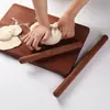 Rodillo Personalizado Hecho de Madera de Ébano, Tamaños Grande y Pequeño, para Uso Doméstico, Rodillo para Masa de Empanadas, Herramienta para Hornear Fideos