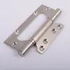 Bisagra de letra acero inoxidable 4 pulgadas 5 pulgadas madre-hijo silenciosa rodamiento sin ranura bisagra puerta de madera de casa bisagra de puerta