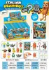 Llavero de figura squishy de rebote lento antiestrés de dibujos animados de moda transfronterizo bolsa sorpresa caja sorpresa juguete famoso de internet al por mayor
