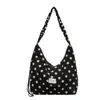 Bolso Tote de Moda para Mujer Otoño 2026, Gran Capacidad, Bolso Cruzado de Hombro con Lunares Único y Sencillo