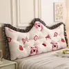 Cojín de cabecera de sofá estilo princesa estilo europeo 2026, Almohada de respaldo suave Tatami de soporte lumbar moderna