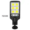 Luzes de Parede Solares Personalizadas para Iluminação de Parede Residencial, Postes de Rua Inteligentes Controlados por Controle Remoto, Luzes de Jardim Externas com Sensor de Movimento