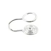 Conjunto conversor de brincos sem furo hambúrguer plug de ouvido espiral de mosquito clipe de orelha brincos de ouro 18K real acessórios de joias diy
