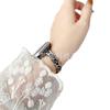 Adecuado para correas de Apple Watch 18/20/22 mm Estilo Nuevo Moda Metal Estilo Fino Correa de Reloj Incrustada de Diamantes