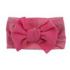 Knot Lazo para Niños Banda para el Cabello de Nailon Elástica Suave Bebé Bebé Accesorios para el Cabello Medias de Seda Banda para el Cabello Transfronterizo