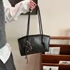 Bolso Retro para Mujer Gran Capacidad 2026 Nuevo Otoño/Invierno Versátil Casual Bolso de Hombro Único Bolso de Axila Texturizado Bolso de Trabajo para el Viaje