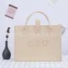 Bolso de Mano de Gato de Fieltro Nuevo Lindo Oso de Dibujos Animados Simple Color Sólido Bolsa de Compras Gran Capacidad Bolso Tote Portátil