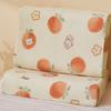 Fundas de almohada de látex de terciopelo de leche, un par de fundas de almohada de franela color coral para niños 40X60 Fundas protectoras para almohadas viscoelásticas