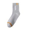 Calcetines Zhuji para hombre, calcetines hasta la pantorrilla, de moda, primavera y verano, absorbentes de sudor, desodorantes, deportivos, baloncesto, blanco y negro, medias para niños, otoño e invierno.