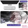Mouse Pad Bidimensional de Anime, Base Grande para Teclado de Computador Gundam, Mouse Pad de Jogo de Anime, Base para Mesa de Computador de E-Sports