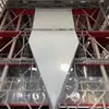 Filme bloqueador de luz branco leitoso para cultivo em estufa, filme duplo branco protetor solar refletivo, sombriteiro, material novo de PE anti-envelhecimento, filme de estufa com isolamento térmico