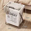 Cesta de Lavandería Hogar Cesta de Almacenamiento de Ropa Sucia Baño Cesta de Lavandería Dormitorio Cesta de Almacenamiento de Artículos Varios Puerta de Entrada Trasera Cesta para Ropa Sucia