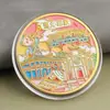 Monedas conmemorativas de ciudades, recuerdos turísticos, monedas coloridas en relieve con paisajes arquitectónicos de Beijing, Shanghái y Nanjing, monedas conmemorativas coleccionables