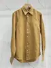 [En Stock] Camisa de Lino Clásica Rl/Ralph Lauren Bordada con Pony para Primavera/Verano, Camisa Casual de Manga Larga para el Trabajo y el Ocio