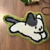 Alfombra afelpada para gatitos y cachorros, modelo nuevo para dormitorio y sala de estar, decoración acogedora para habitaciones pequeñas, alfombrilla afelpada para mesita de noche, alfombra engrosada